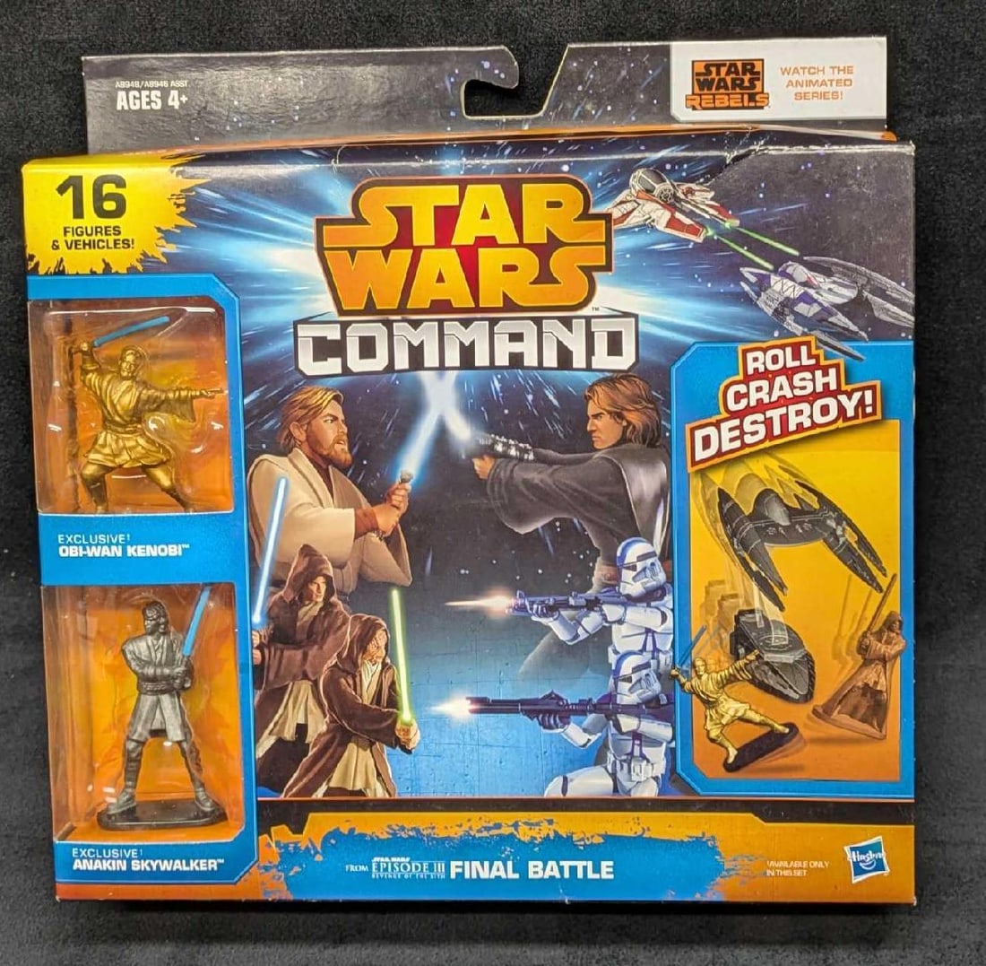 3 Star Wars Command Game Sets By Hasbro - 4