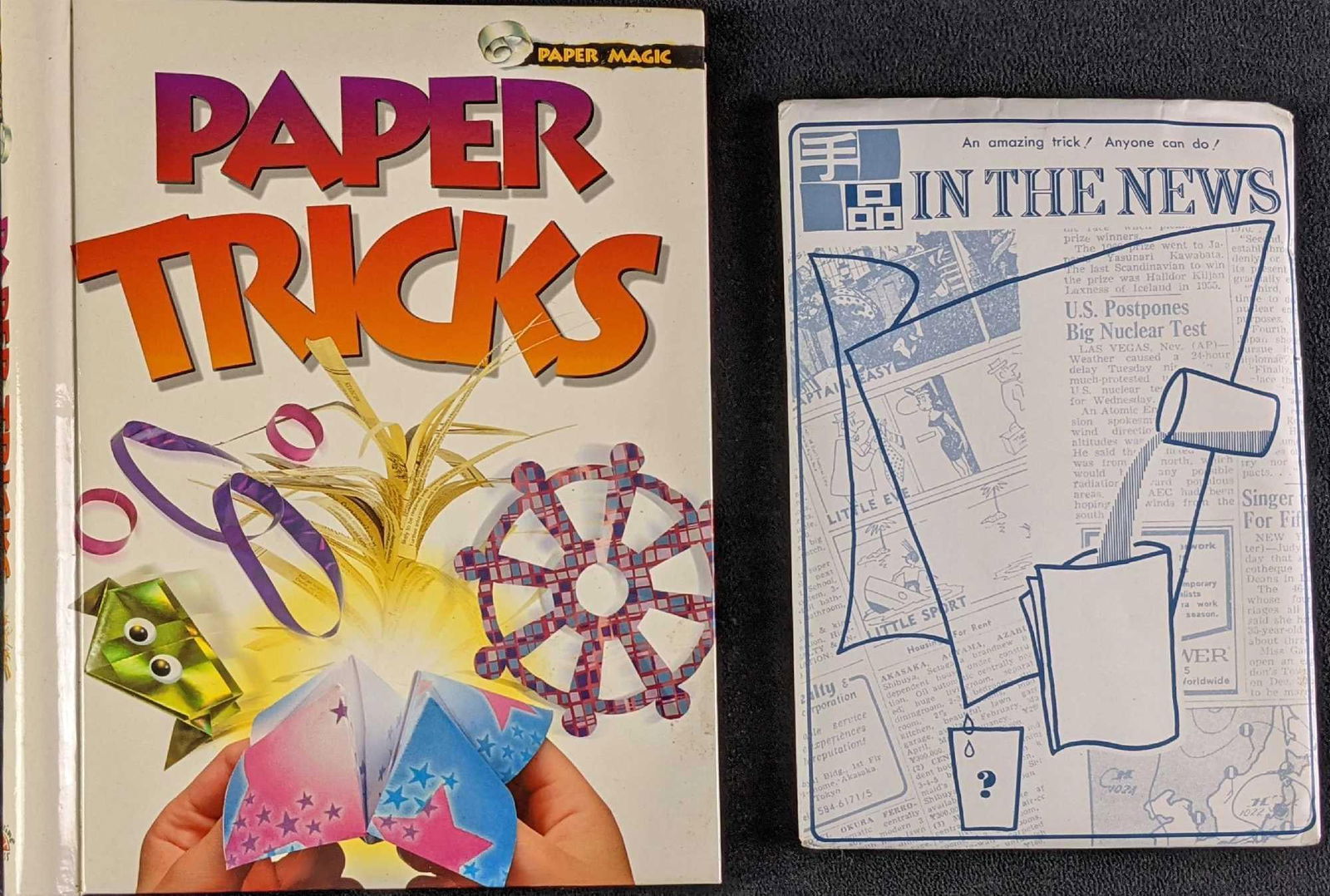 Magic Paper Tricks And In The News Paper Trick (1 of 6)