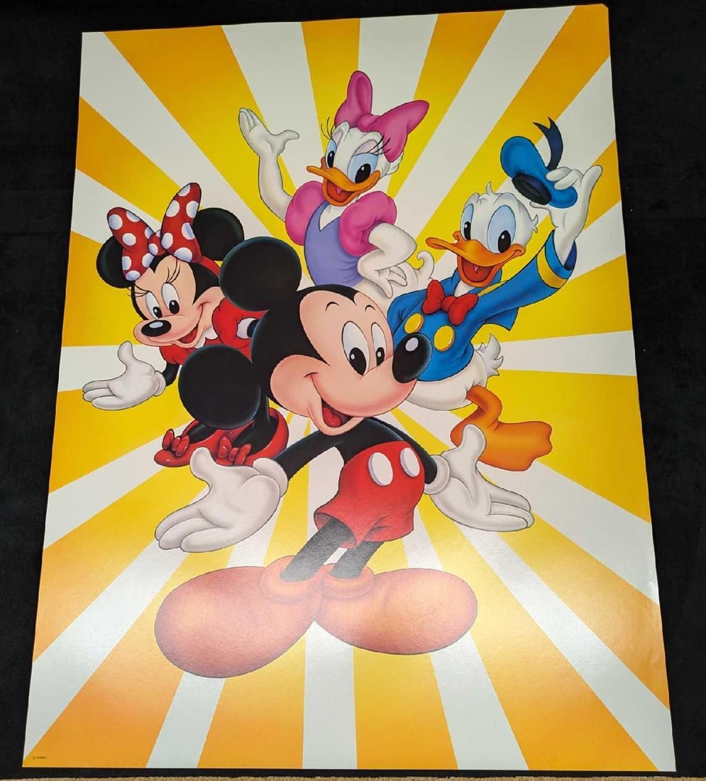 Disney Mickey Mouse Minnie Donald Daisy Poster (1 of 5)