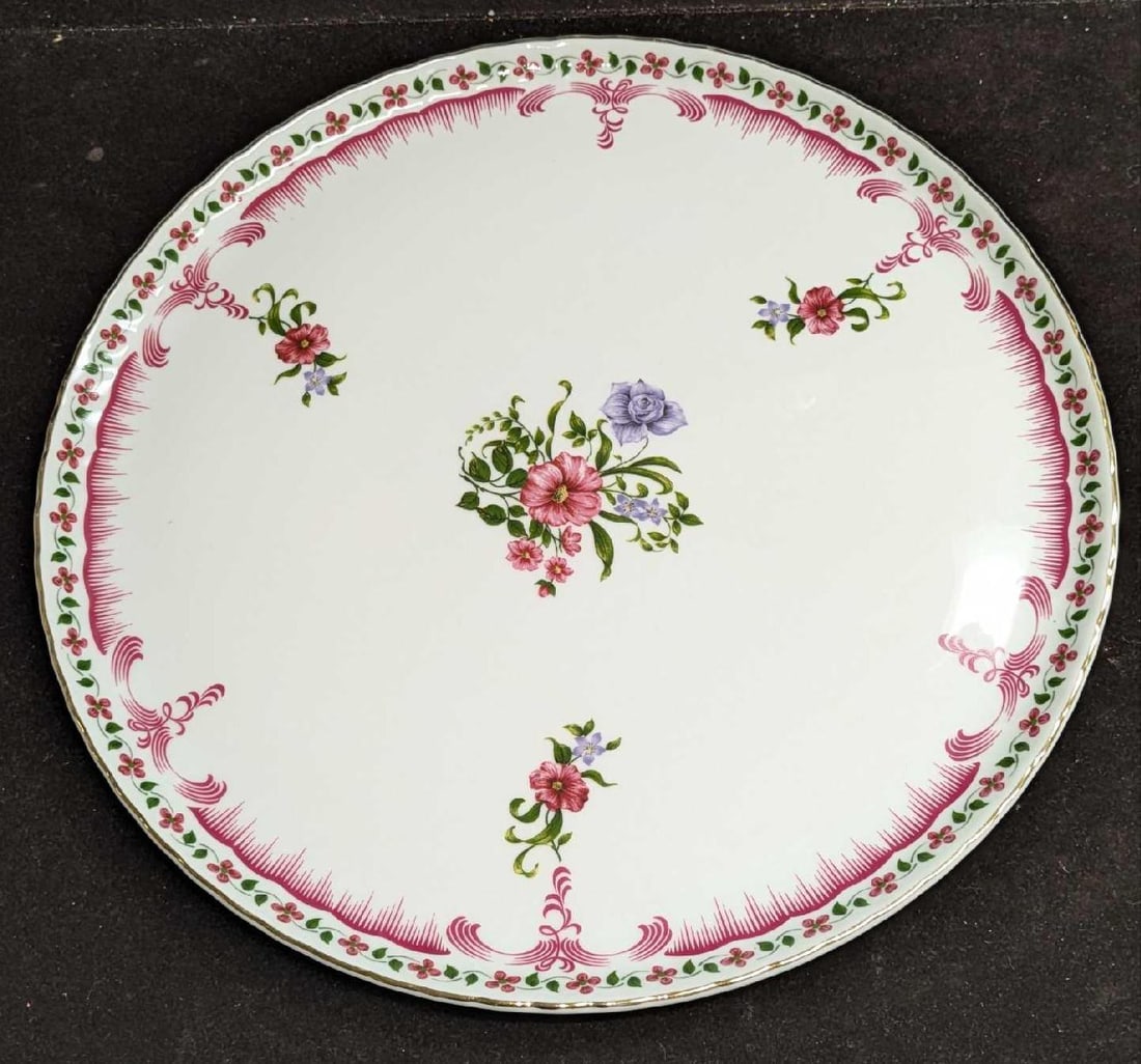 Retired Portugal Porcelana Quinta Nova Serving Platter (1 of 3)