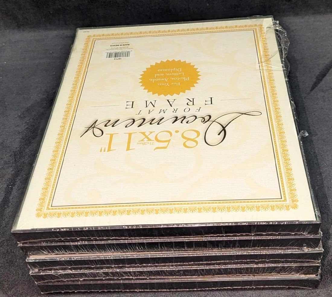 5 8.5" x 11" Document Format Frames - 4