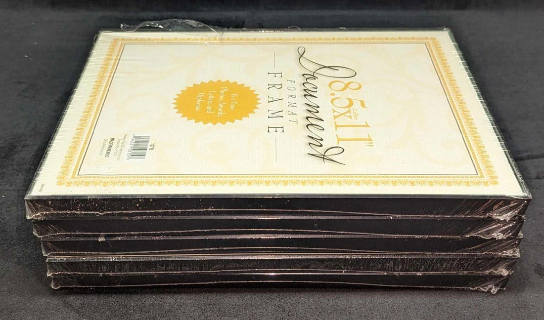 5 8.5" x 11" Document Format Frames - 7