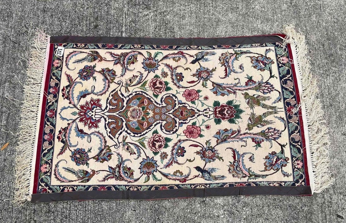 Small Tabriz Style Rug - 2