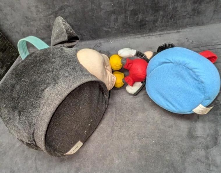 2 Disney Mickey Mouse Plush Baskets - 2