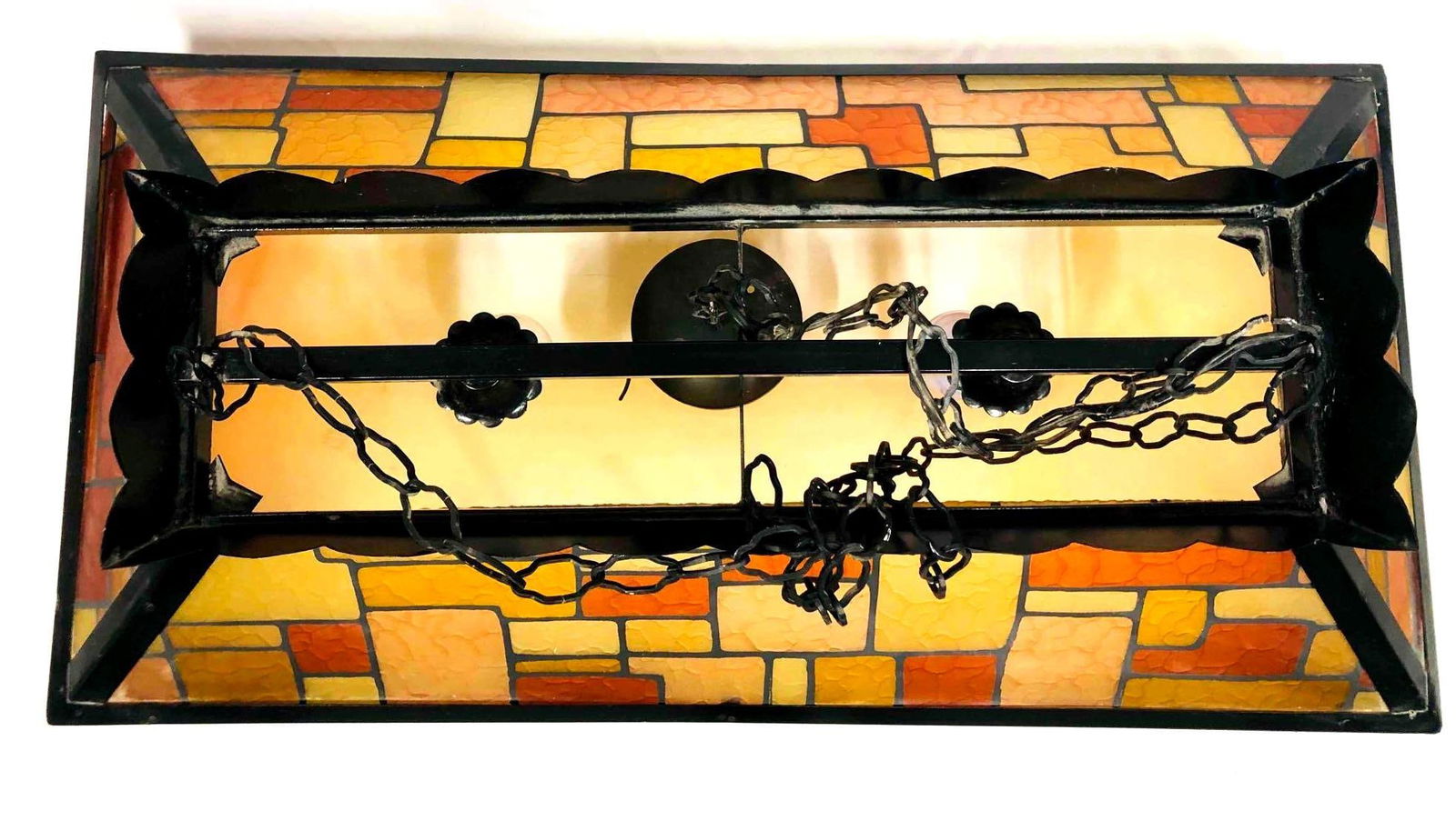 Pool Table Hanging Light Fixture - 11