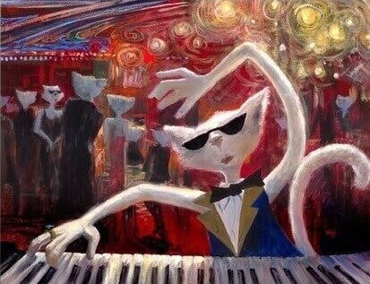 S&N Ivan Clarke "Jazz Tom" Medium Giclée: S&N Ivan Clarke "Jazz Tom" Medium Giclée Signed and numbered giclee on canvas print of Jazz Tom by Ivan Clarke. Comes in the original tube with the COA. This medium (30 x 22) piece