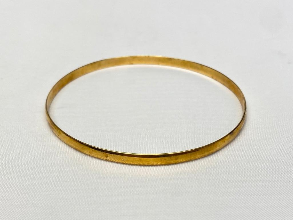 Vintage Gold-Toned Filigree Bracelet (1 of 5)