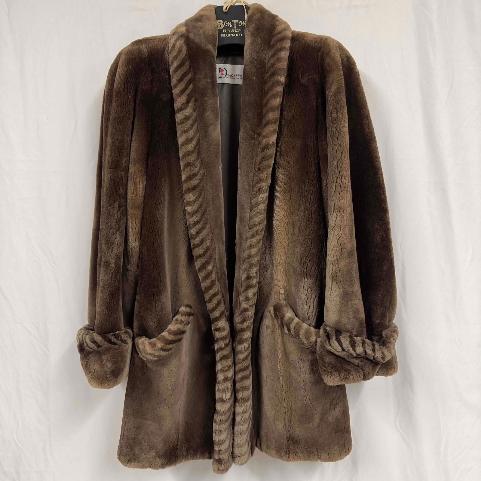David Leinoff Personalized Faux Fur Coat R90 (1 of 13)