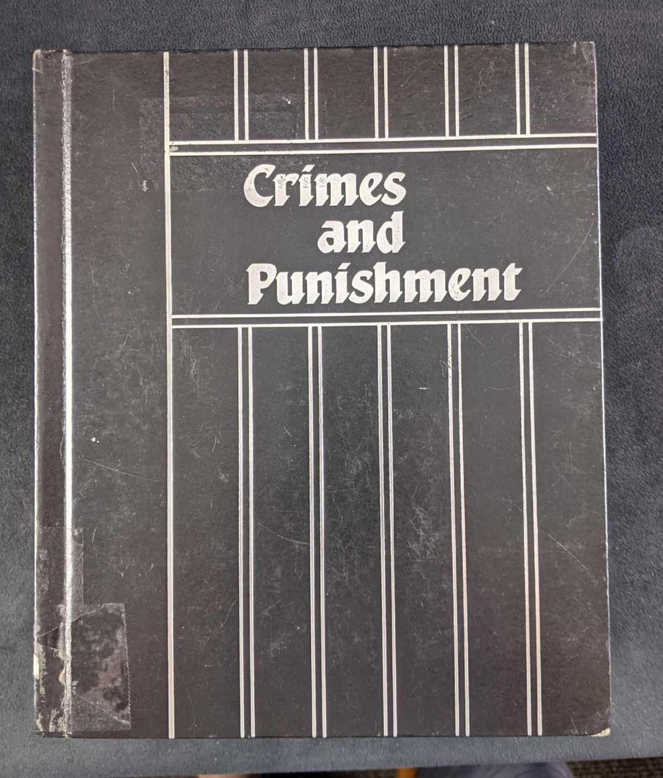 8 Volume Set of Crimes and Punishment Books (1 of 9)