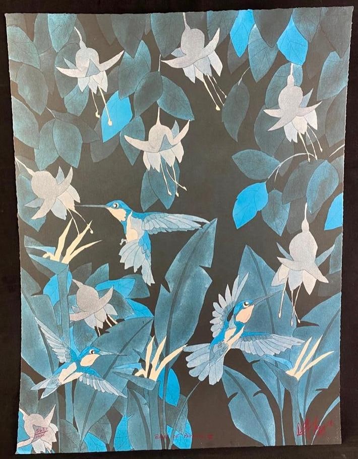 "Birds of Paradise III" Lithograph (1 of 7)