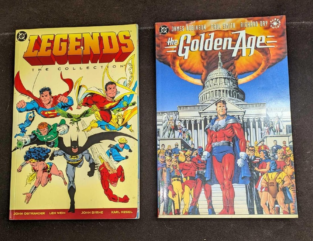 DC Comics Golden Age And Legends Paperback Collections (1 of 6)