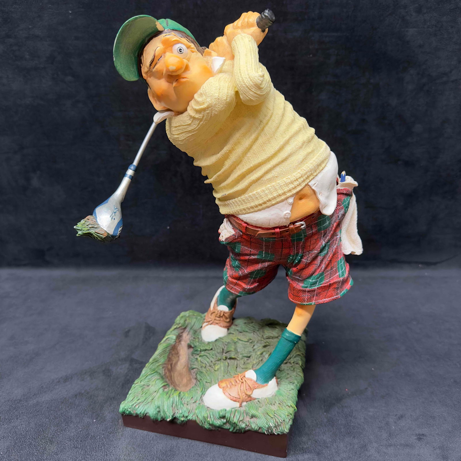 Guillermo Forchino The Golfer Medium Sculpture Figurine Statue Comical Art Figure R119 (1 of 12)