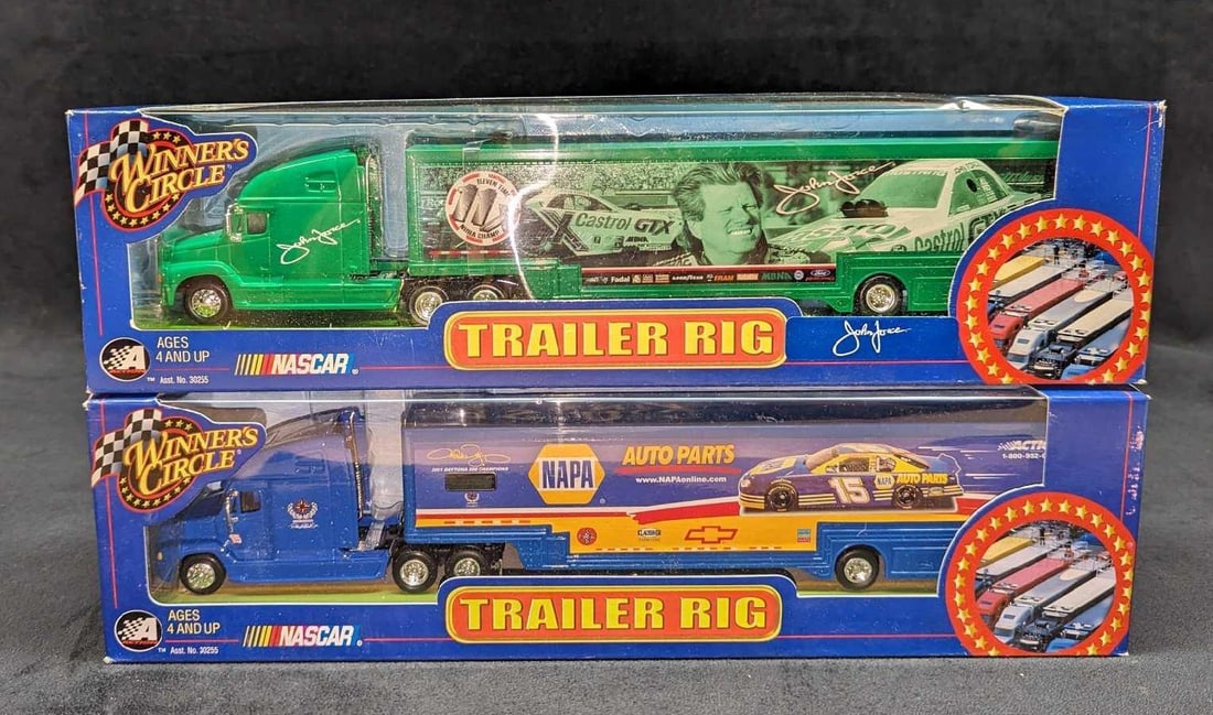 2 Winner's Circle NASCAR 1:64 Scale Trailer Rigs (1 of 8)