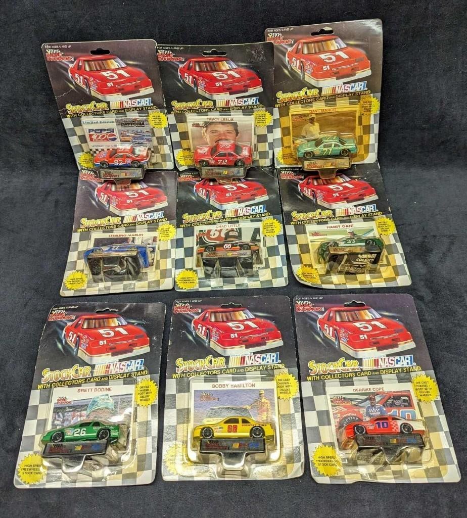 9 NASCAR Racing Champions Die Cast Racing Cars (1 of 5)