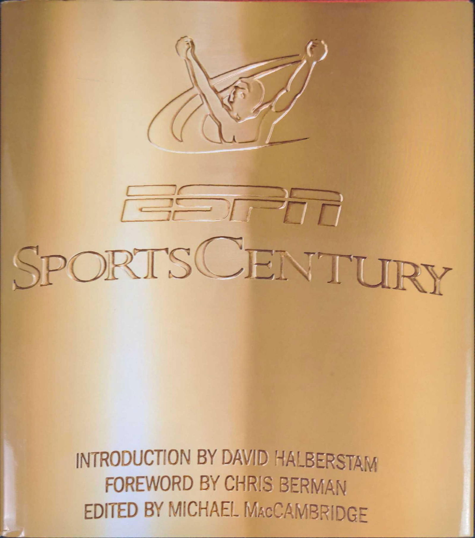 ESPN SportsCentury Michael MacCambridge Hardcover: ESPN SportsCentury by Michael MacCambridge. Was published by Hyperion in 1999. The book is approx 9 1/2" x 1" x 10 3/4" and is in a good, used condition with light shelf-wear on the