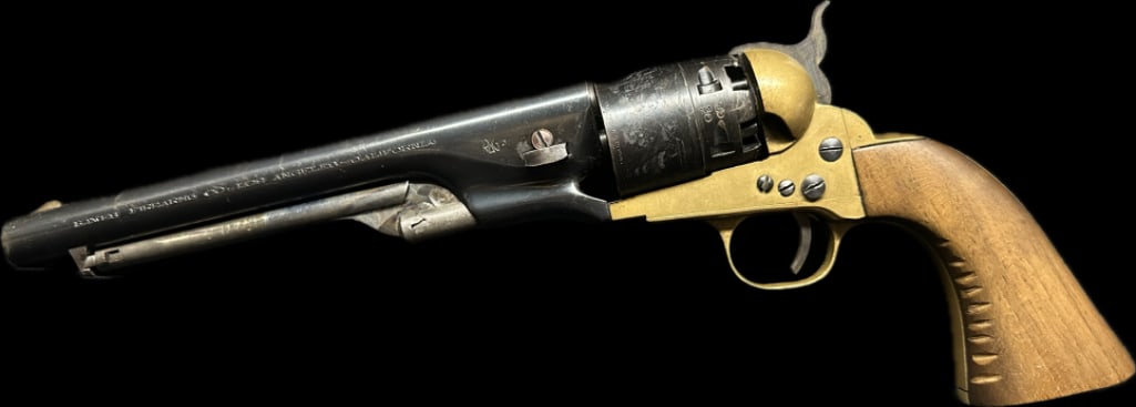 1970 Hawes Black Powder .44 Caliber Army Revolver (1 of 6)