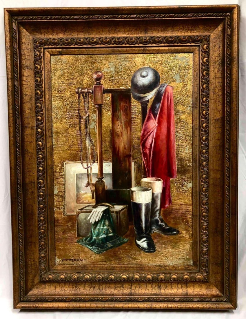 Original Oil On Canvas By Pompano (1 of 7)