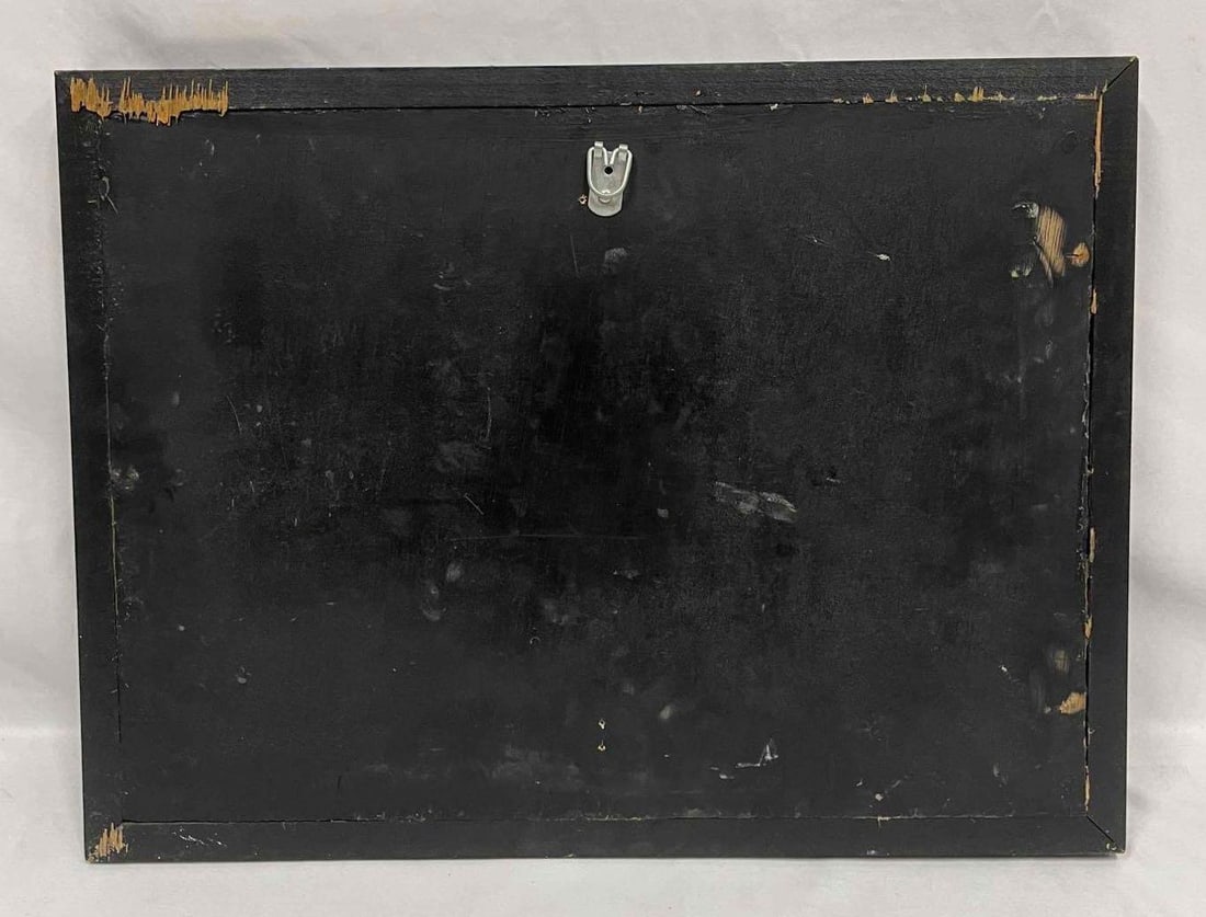 Framed Original Mixed Media Artwork Unsigned - 2