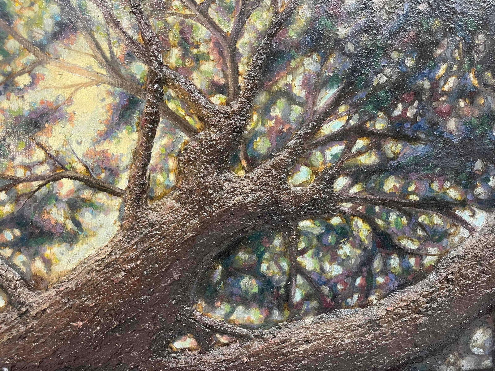 Framed Original Mixed Media Artwork Unsigned - 3