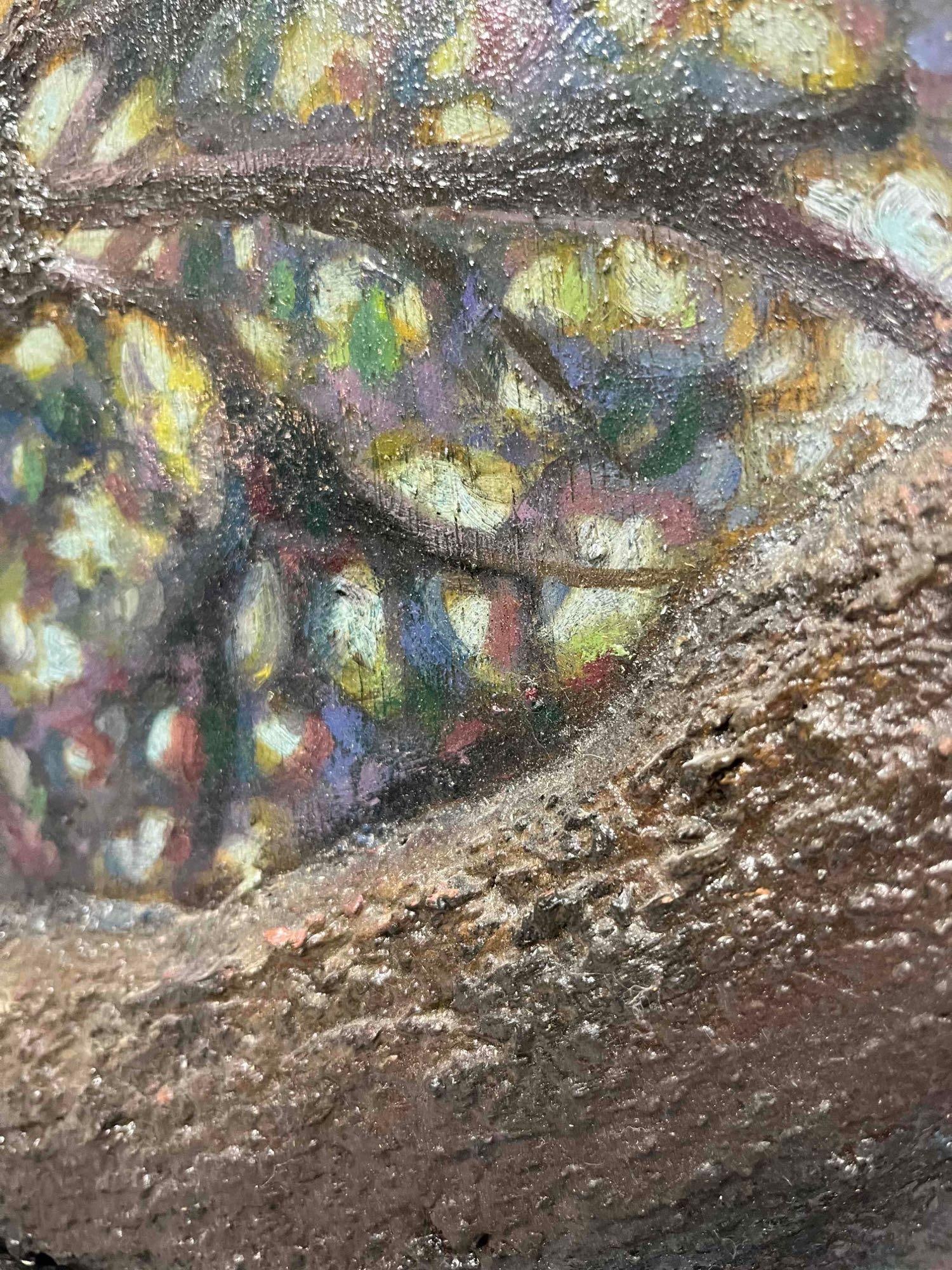 Framed Original Mixed Media Artwork Unsigned - 7