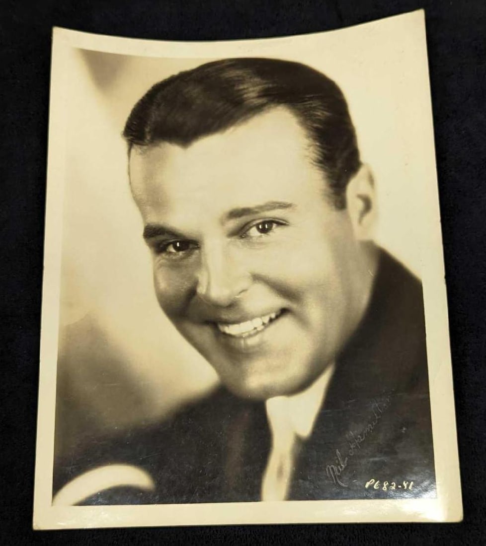 Neil Hamilton Autographed Publicity Photo Batman Actor (1 of 3)