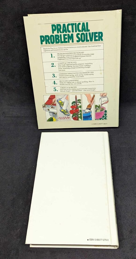 2 Reader's Digest Problem Solver Hardcover Books - 2