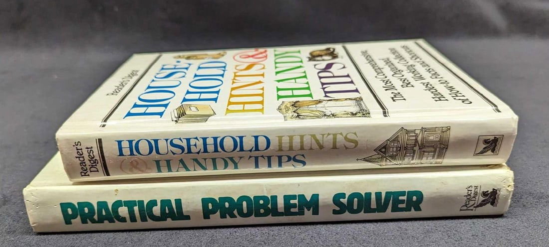 2 Reader's Digest Problem Solver Hardcover Books - 3