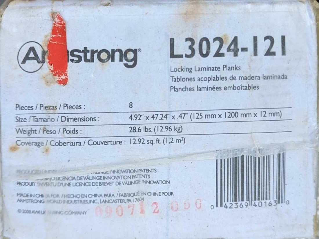 Armstrong Locking Laminate Flooring Grand Illusions - 2