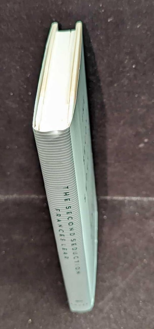 Autographed Frances Lear The Second Seduction HC - 6