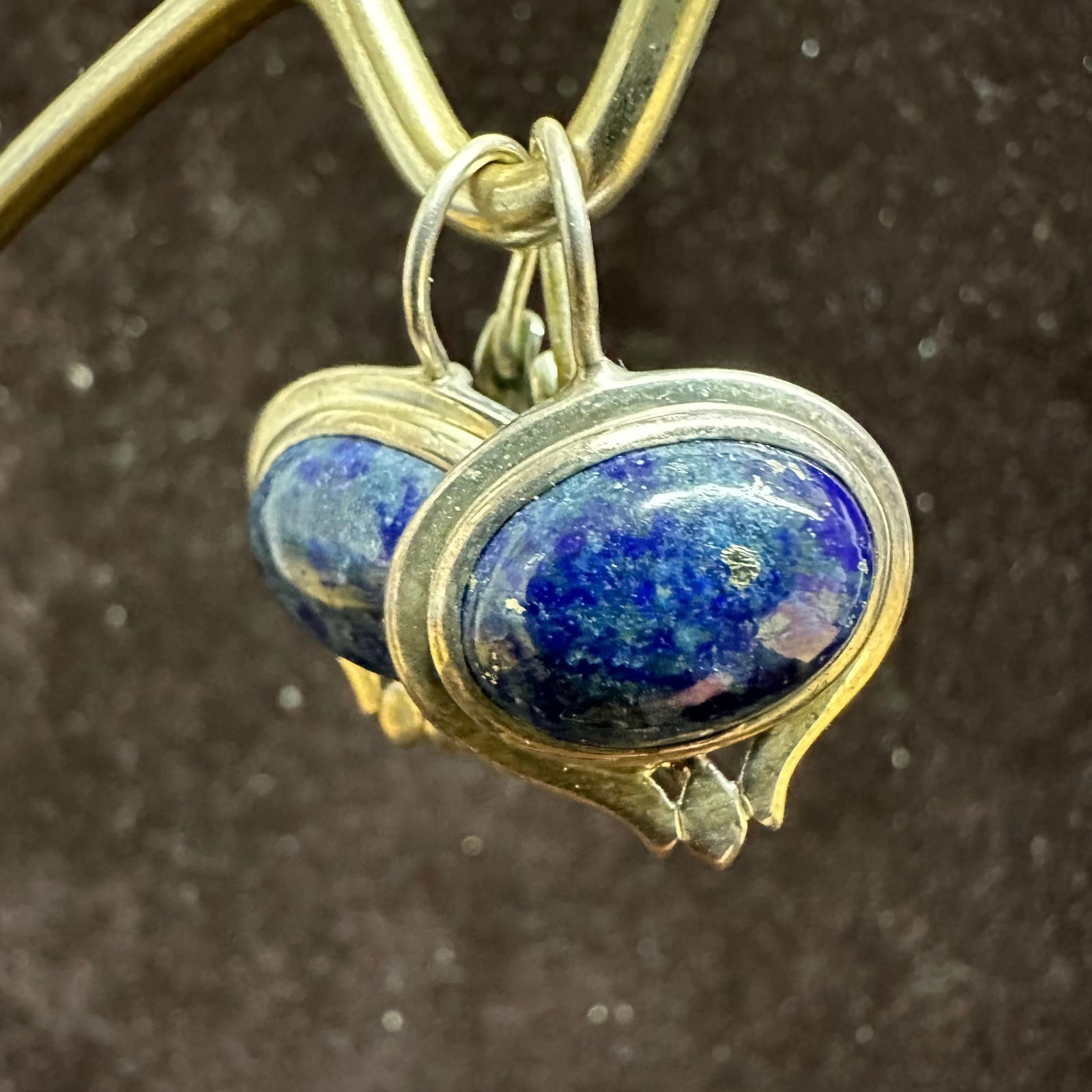 Lapis SU Thailand Sterling Silver 925 Fine Earrings: This item is in good pre-owned, previously used/displayed condition with noticeable light wear and surface scratches. Please reference all photos for full details. This piece of jewelry has been teste