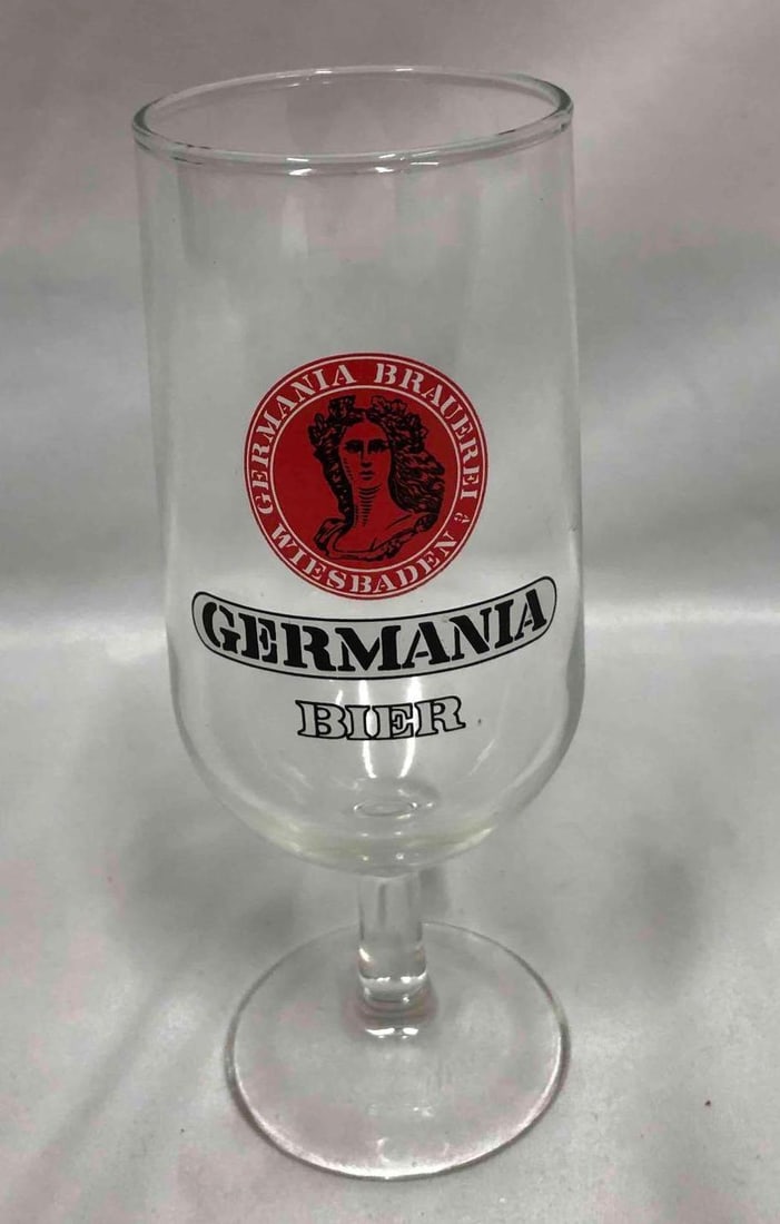 4 German Beer Glasses - 15