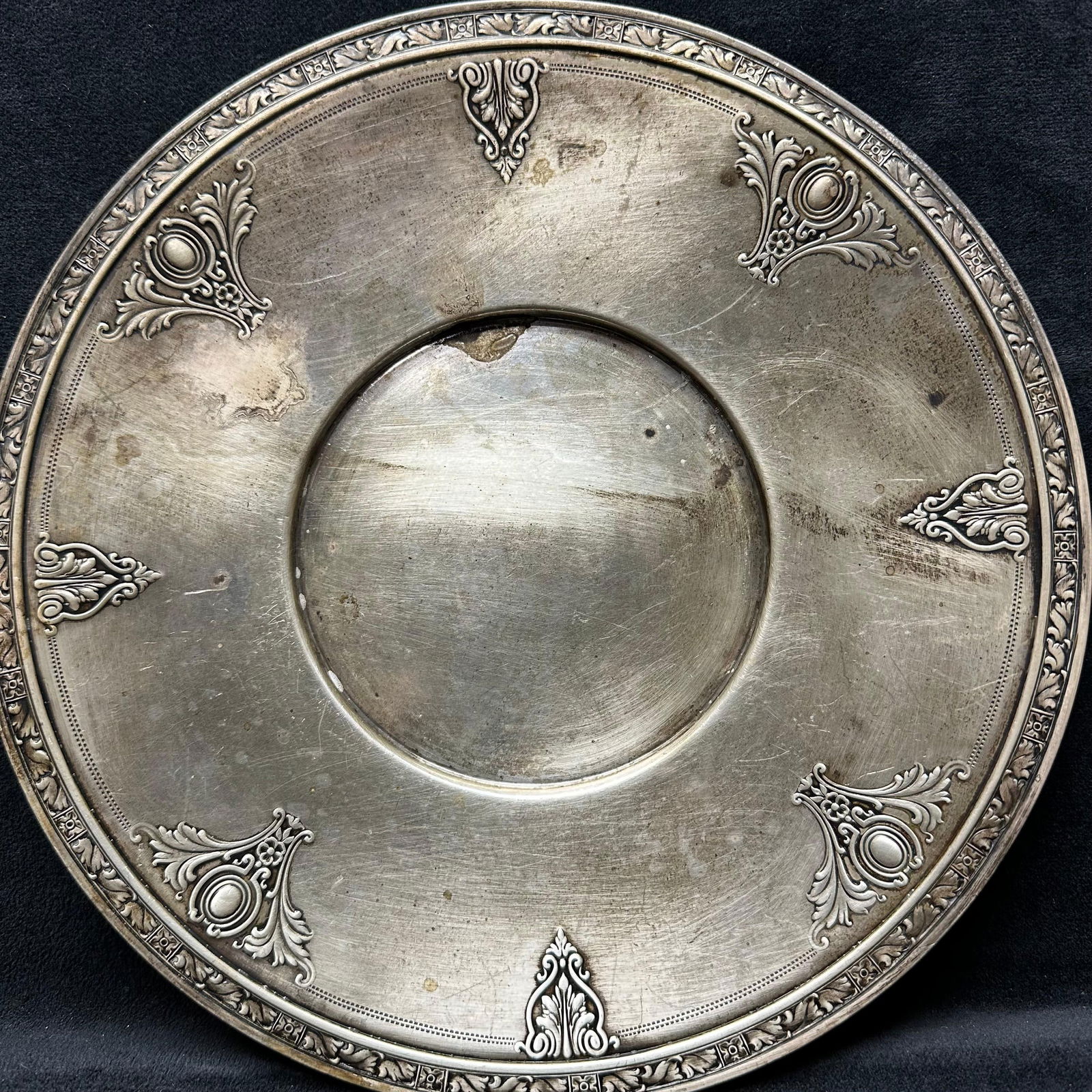 Gorham Sterling Silver Cinderella Flatware Plate Tray A20264 - 2