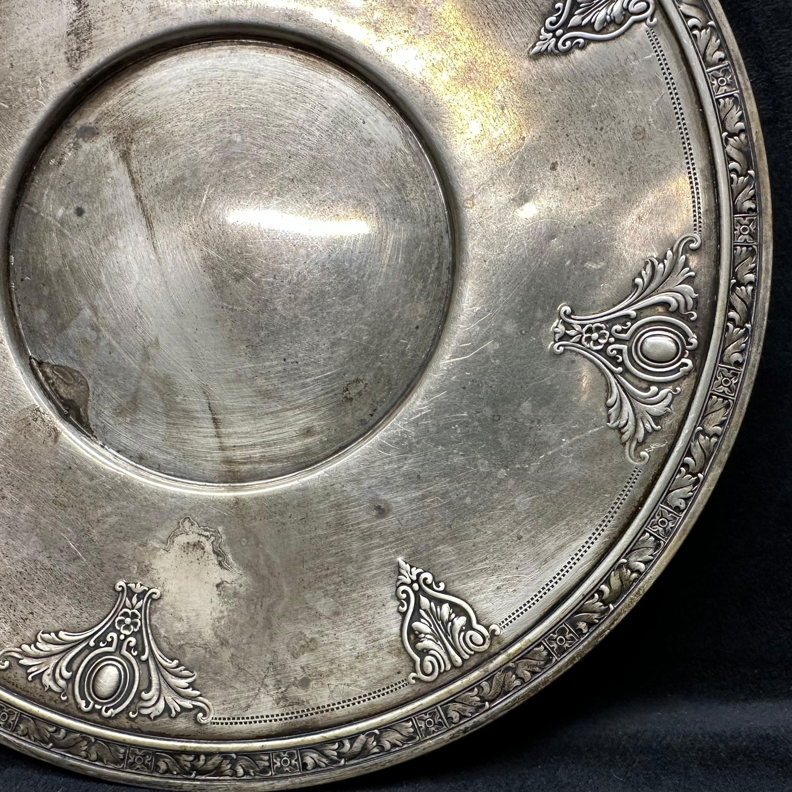 Gorham Sterling Silver Cinderella Flatware Plate Tray A20264 - 8