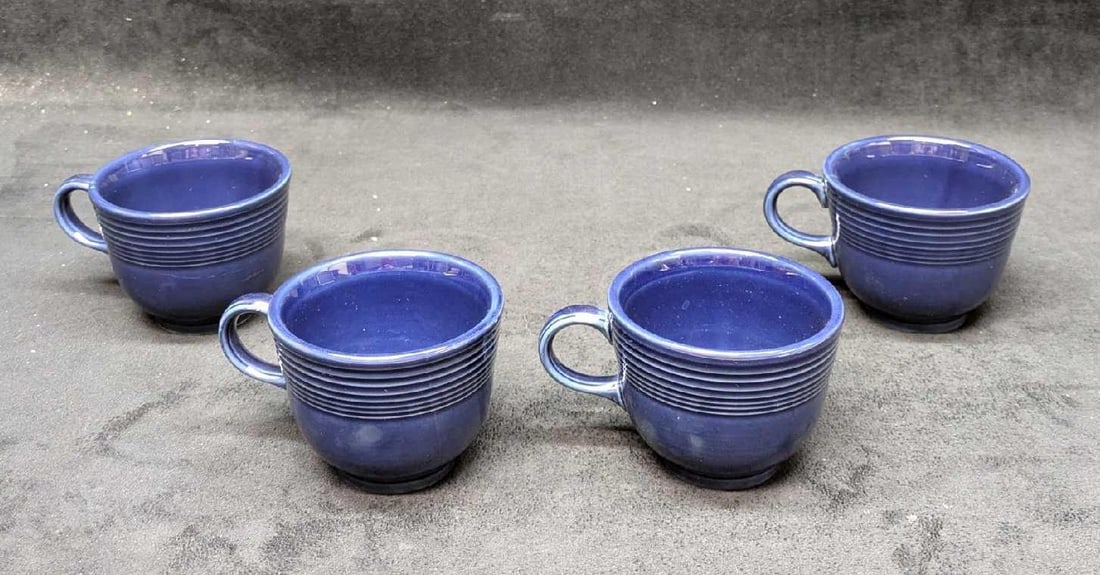 4 Twilight Fiestaware Flat Cups B - 2