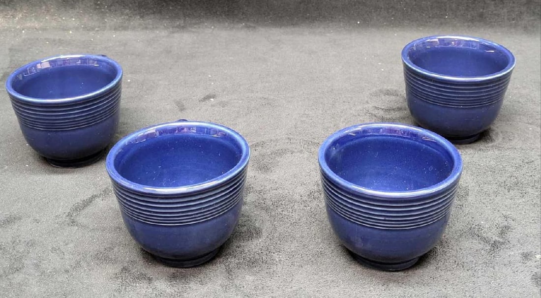 4 Twilight Fiestaware Flat Cups B - 3