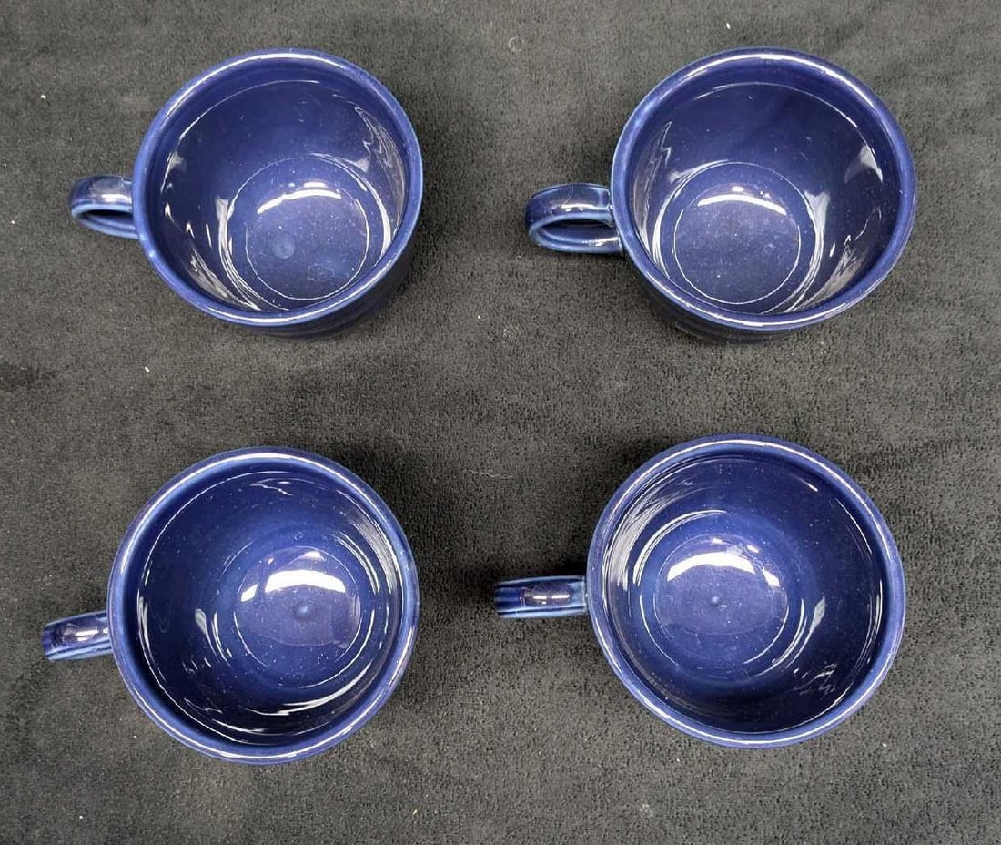4 Twilight Fiestaware Flat Cups B - 5