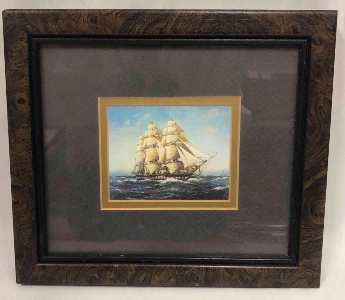 Bundle Of Ship Artwork In Frames - 8