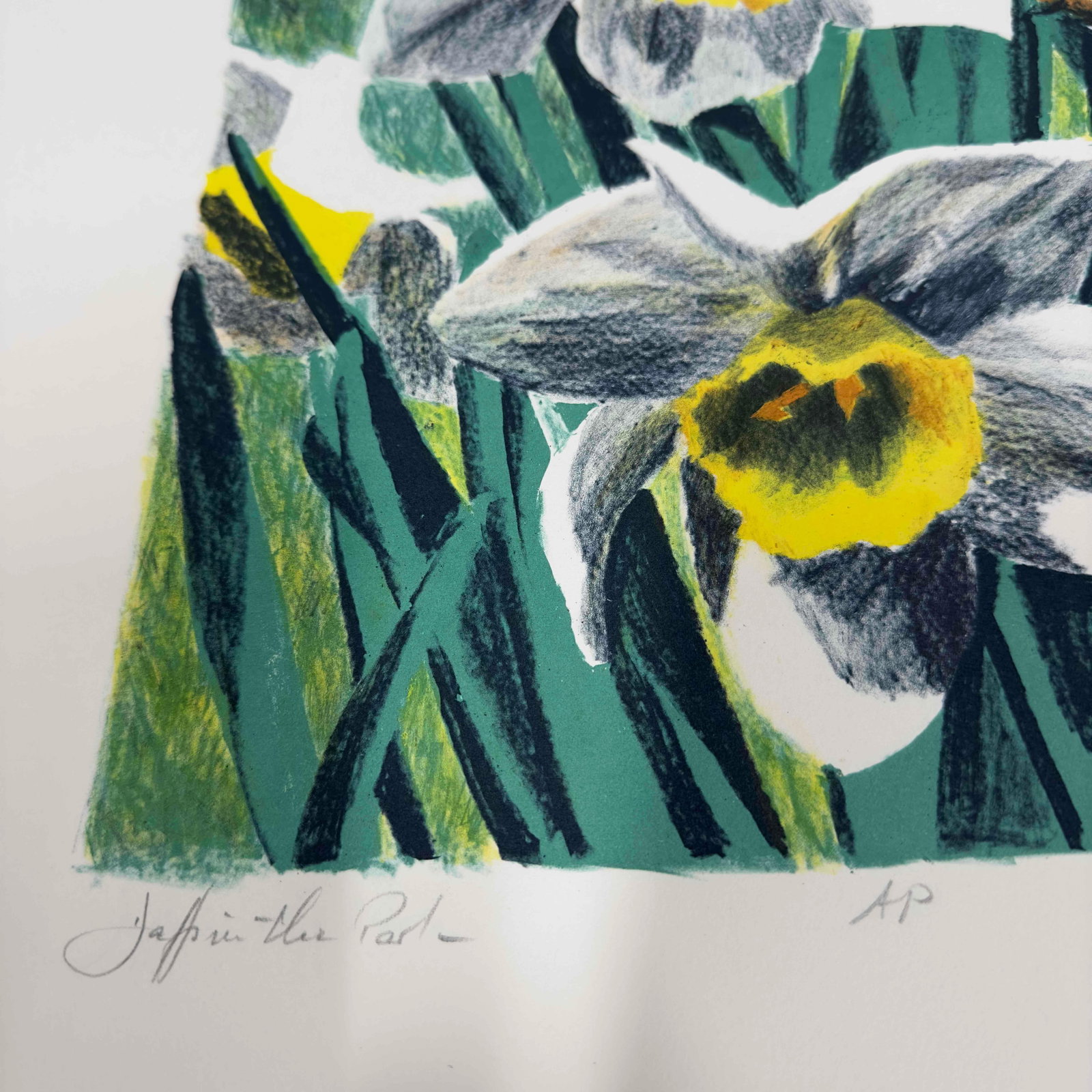 Daffodil in the Park Wilcox Artist Proof AP Serigraph Lot of Three 3 Serigraphs - 5