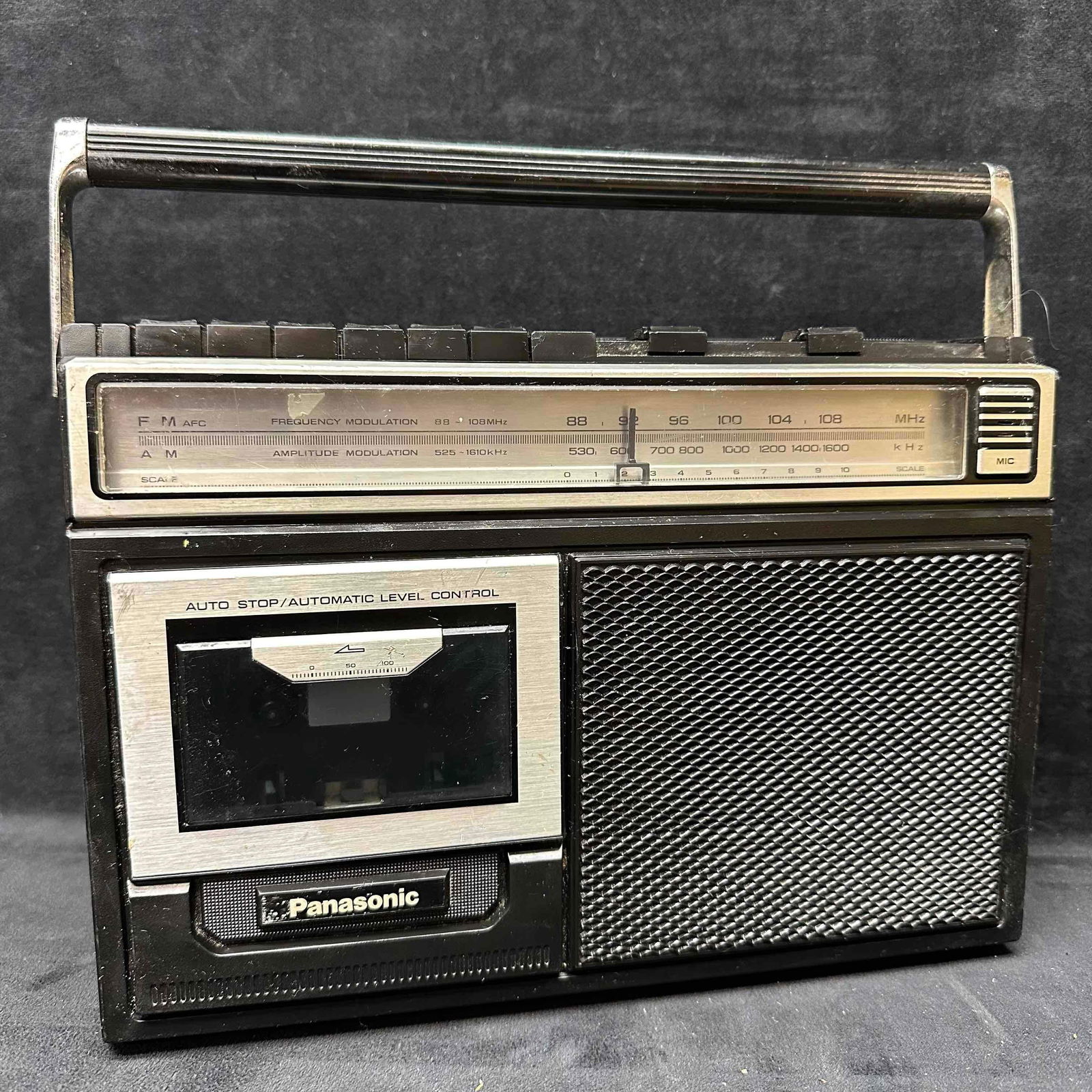 Vintage Panasonic RX-1250D AM/FM Radio Cassette Player Boombox (1 of 9)