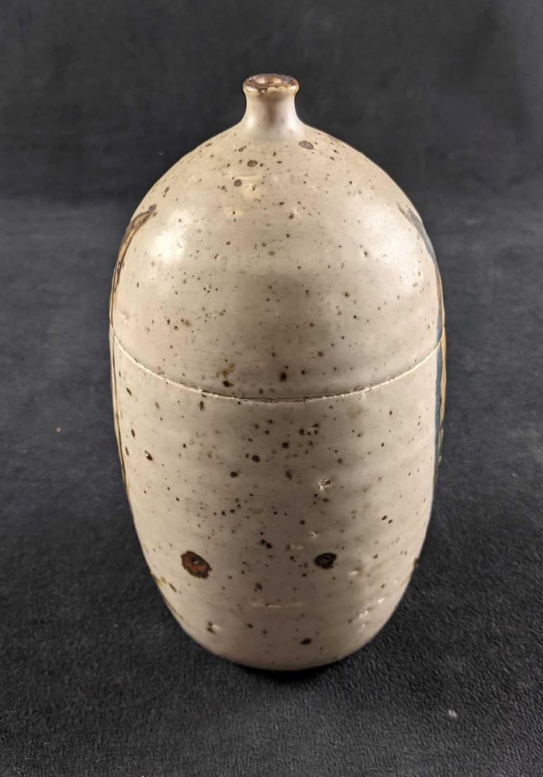 Vintage Ceramic Stoneware Pottery Bud Vase (1 of 7)