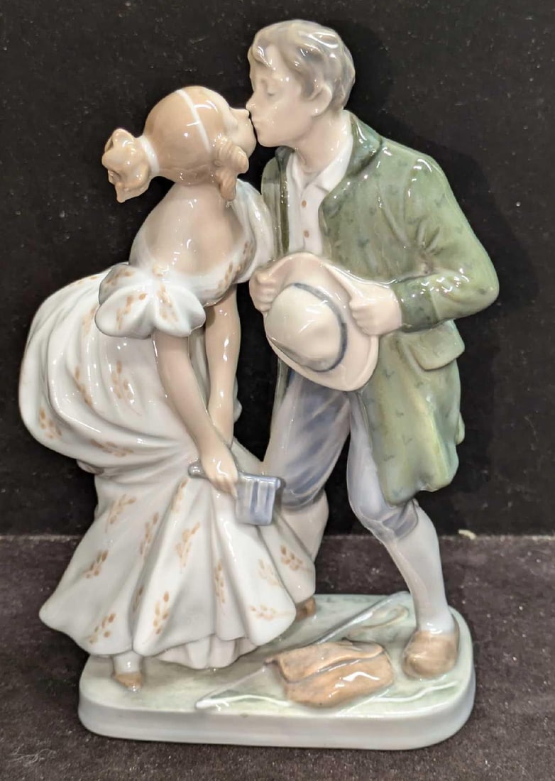 Royal Copenhagen Princess and the Swineherd Figurine (1 of 5)