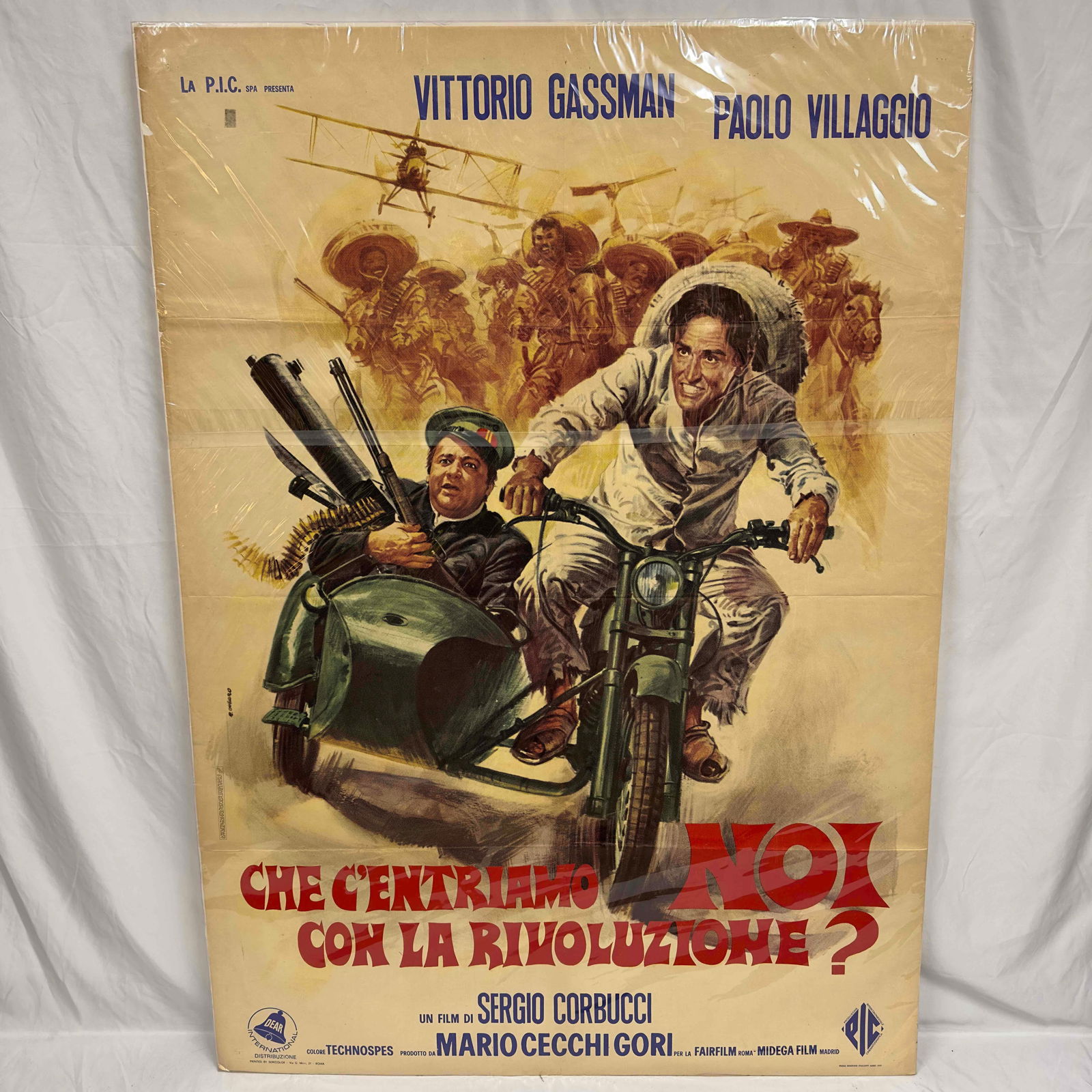 Che C'Entriamo Noi Con La Rivoluzione What Am I Doing In a Revolution Italian Movie Poster Paper (1 of 10)