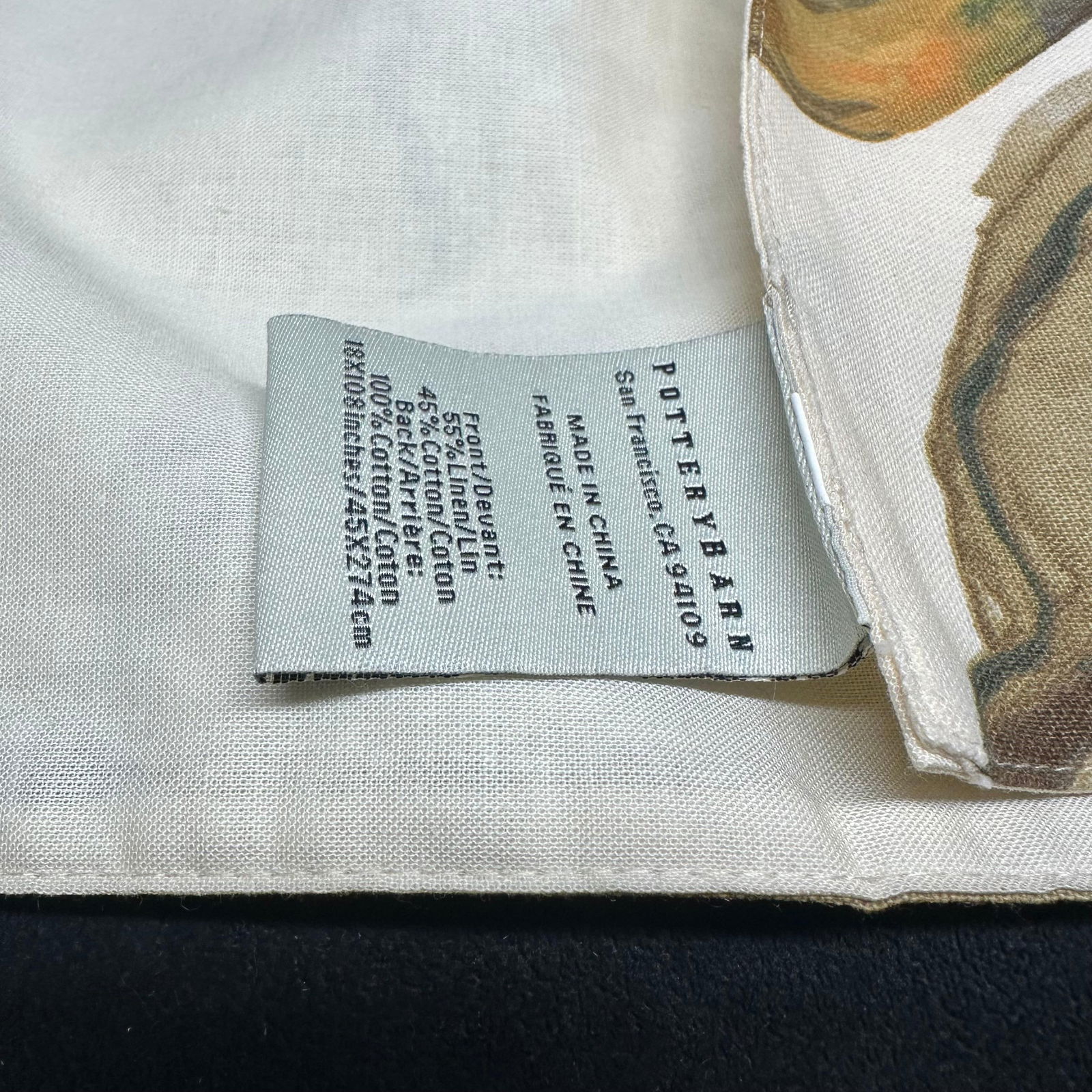 Pottery Barn Fall Harvest Placemats and Table Runners Pumpkin Pattern Set - 8