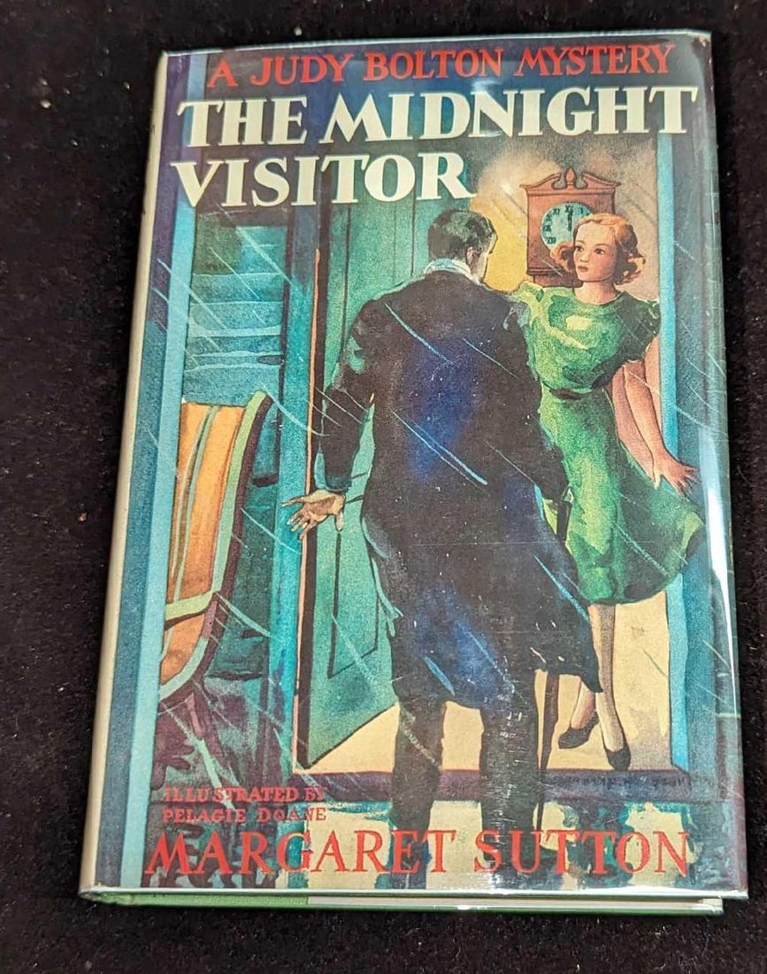 1st Ed Judy Bolton The Midnight Visitor HC #12: 1st Ed Judy Bolton The Midnight Visitor HC #12. "A Judy Bolton Mystery - The Midnight Visitor ". By Margaret Sutton (The pen name of Rachel Beebe) and was published by Grosset & Dunlap (New York) and