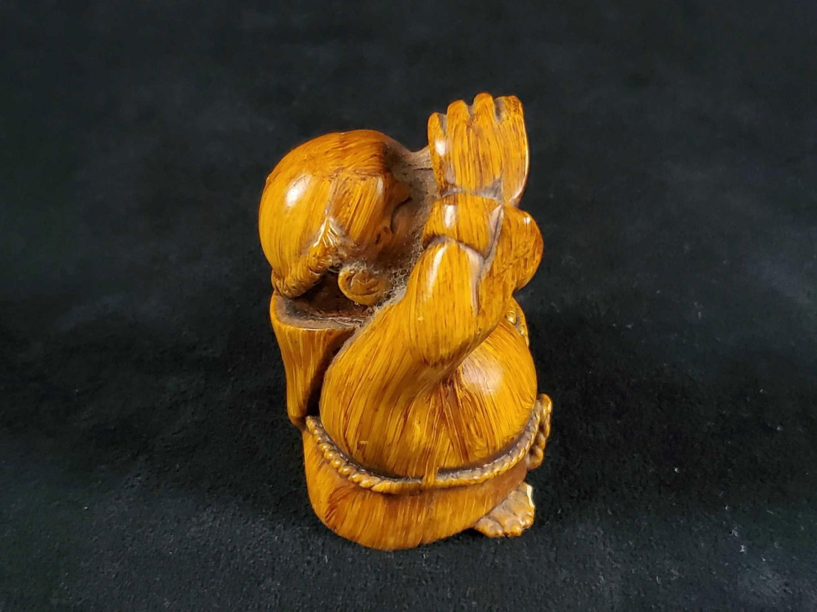 Handmade Ceramic Drinking Old Monk - 2