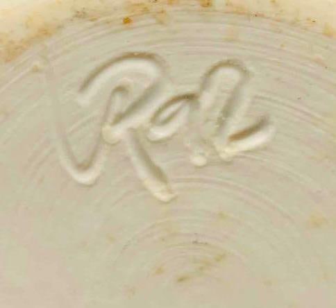 Signed Miniature Ceramic Vase - 7