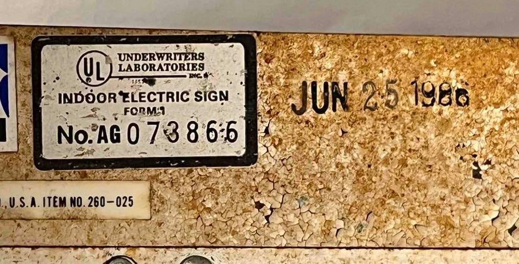 Vintage Busch Pool Table Light - 10