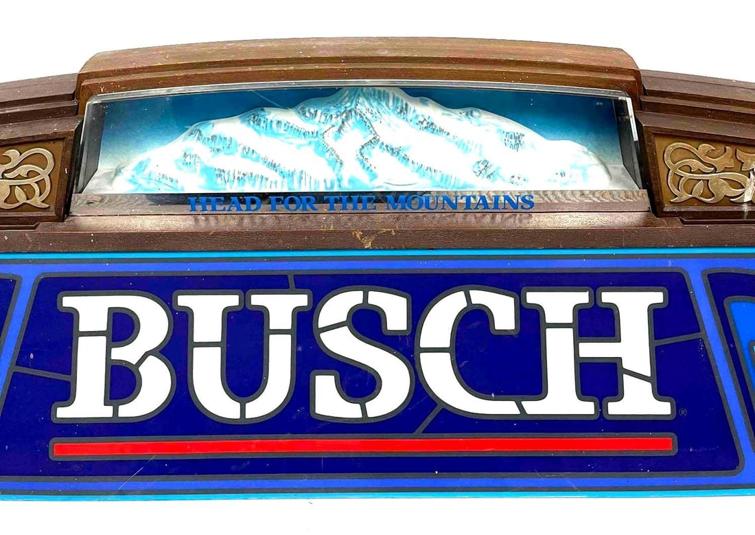 Vintage Busch Pool Table Light - 5