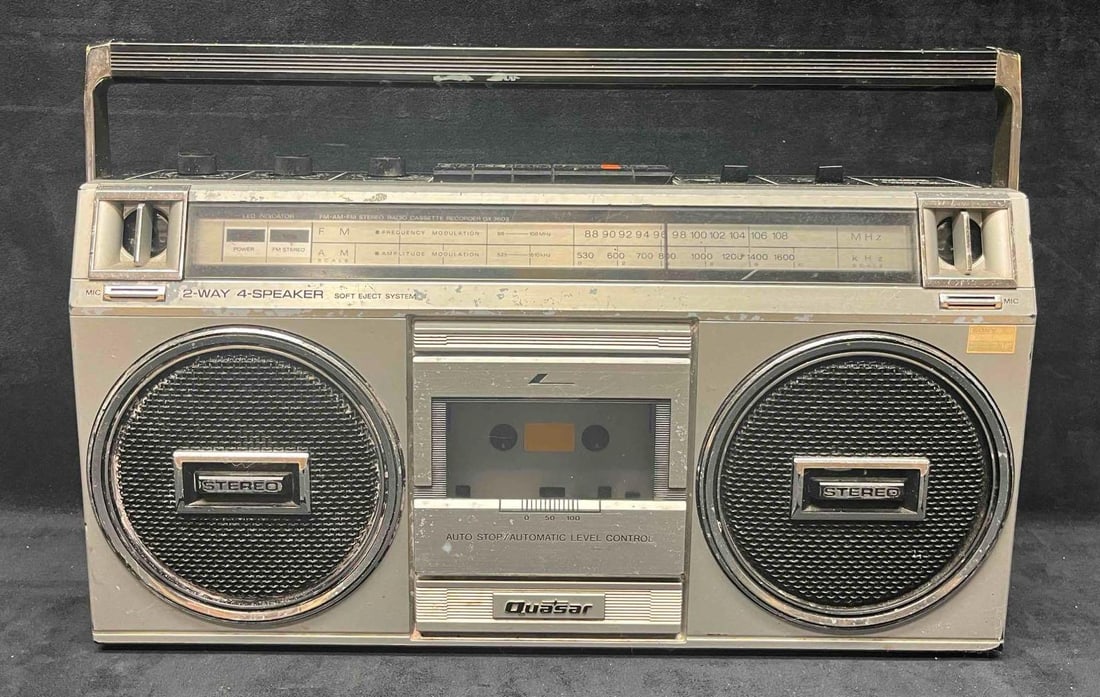 Quasar Stereo Gx3603 Boombox Radio (1 of 10)