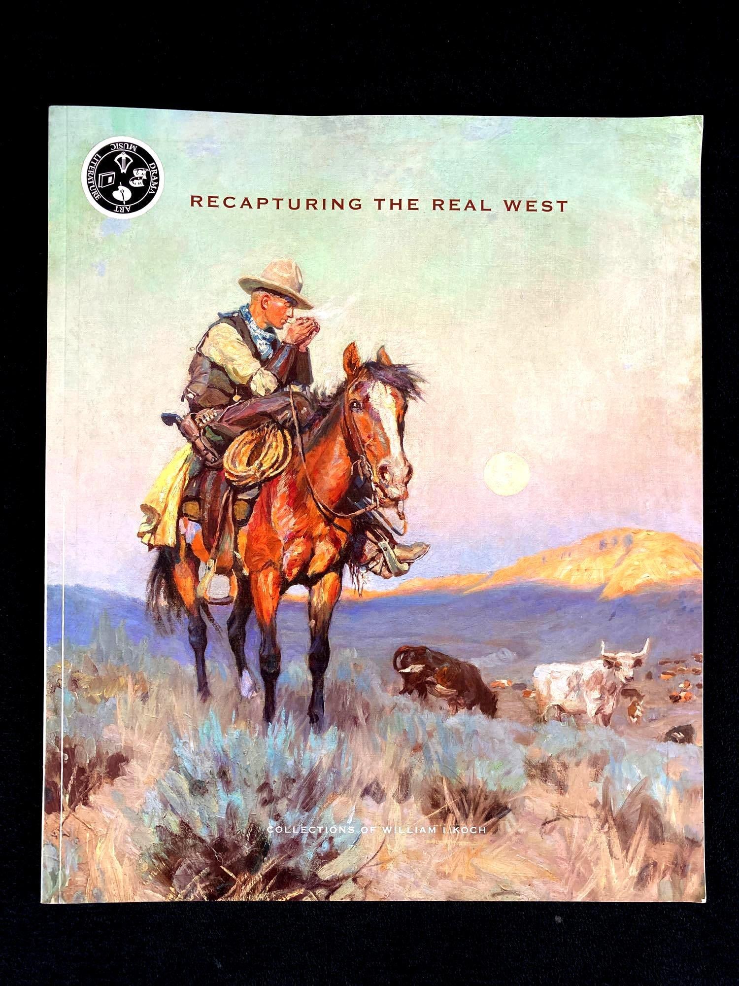 Recapturing The Real West by William I Koch: Recapturing the Real West book, fresh from an estate. Many photographs inside of artifacts located at auctions and museums dedicated to the Old West. Author:William I Koch Year of Publication: 2012
